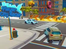 2 Player 3D City Racer